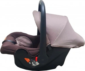 Scoica-auto-pentru-bebelusi-Baby-Care-PRO-Cos-auto-Maner-reglabil-Captuseala-comfortabila-Sistem-de-prindere-Max-13-kilograme-Maron-cu-Gri_1