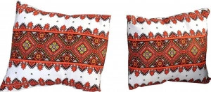Set-2-fete-de-perna-cu-motive-traditionale-Casa-Gino-din-bumbac-100%-dimensiune-40X40-centimetri-model-Traditional-cu-Rosu