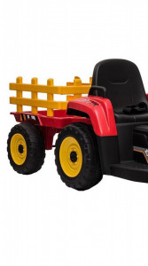 Tractor-Electric-XXL-cu-acumulator-pentru-copii-NOVOKIDS-Little-Farmer-Cu-remorca-Melodii-si-USB-3-8-ani-Baterie12V-2-Viteze-lungime-137-cm-Lumini-Rosu_2