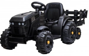 Tractor-Electric-XXL-cu-acumulator-pentru-copii-NOVOKIDS-Super-Tytan-Farmer-Cu-remorca-Melodii-si-USB-3-8-ani-Baterie12V-2-Viteze-lungime-153-cm-Lumini-Negru_1