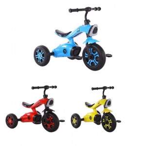 Tricicleta-cu-pedale-NOVOKIDS-Space-Trike-Cu-melodii-si-lumini-Max-30-kg-Roti-din-spuma-cauciucata-EVA-Cadru-metalic-Model-motocicleta-Galben_2