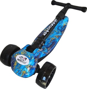 Trotineta-Copii-NK-Mini-Scooter-8150-Albastru-Camo-4