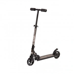 Trotineta din aluminiu NOVOKIDS™ RendezVous, Maxim 100 kg, Functie Super Brake, Maner reglabil pe inaltime, Diametru roata 145 mm, Negru