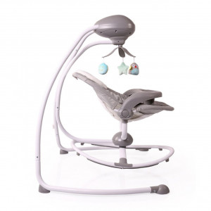 Balansoar-Pentru-Bebelusi-cu-conectare-la-priza-si-telecomanda-NOVOKIDS-Woody-Swing-Multifunctional-Pliabil-5-viteze-de-leganare-Timer-12-Melodii-leagan-electric-copii-invartire-la-360-grade-Maron-si-Alb_2