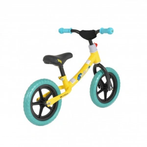Bicicleta-pedagogica-fara-pedale-pentru-copii-NOVOKIDS-Happy-2B-Roti-12-inch-1-5-ani-Maxim-20-kg-Cadru-carbon-Roti-din-spuma-cauciucata-EVA-Galben