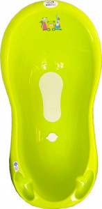 Cadita-ergonomica-pentru-bebelusi-si-copii-NOVOKIDS-Little-Bear-baita-bebe-dimensiuni-100X50X25-suport-anti-alunecare-supapa-scurgere-Verde_3