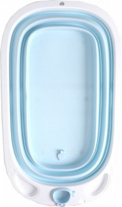 Cadita-pliabila-cu-stender-pentru-bebelusi-si-copii-NOVOKIDS-Folding-Bath-Tub-baita-bebe-ergonomica-81x45x22-cm-supapa-scurgere-Albastru_3