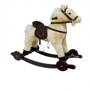 Calut-balansoar-NOVOKIDS-Rocking-Horse-Crem-2