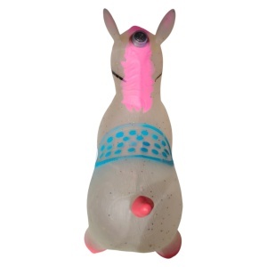 Calut-de-sarit-gonflabil-NOVOKIDS-Jumping-Donkey-Cu-sunete-si-lumini-Dimensiuni-55X50X25-cm-Pentru-interior-si-exterior-Max-50-kg-Rosu-Gri-3
