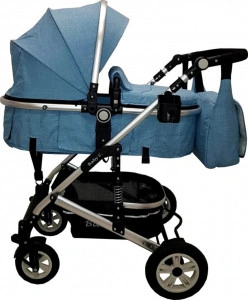 Carucior-nou-nascuti-3-in-1-Baby-Care-PRO-531-geanta-Bebe-Cadru-Aluminiu-Amortizoare-Roti-din-cauciuc-plin-AVE-Landou-Scoica-auto-Spatar-reglabil-3-trepte-Plasa-insecte-Albastru_1