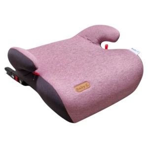 Inaltator auto cu Isofix Baby Care™ BS02P, 15-36 kilograme, Max 12 ani, Omologare R129 i-Size, Sistem de prindere in centura de siguranta, Husa detasabila si lavabila, Mov - Img 1