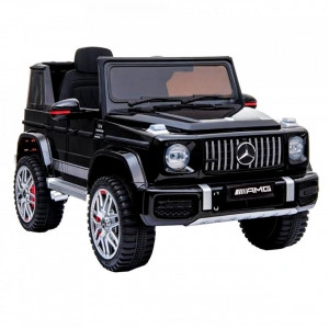 Masinuta-Electrica-cu-acumulator-pentru-copii-NOVOKIDS-Mercedes-G63-AMG-Roti-din-Cauciuc-EVA-Melodii-si-USB-3-8-ani-usi-cu-deschidere-Baterie12V-2-Viteze-lungime-120-cm-2-motoare-550-W-Negru