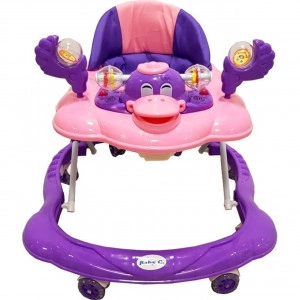 Premergator-reglabil-in-3-trepte-NOVOKIDS-Baby-C-cu-melodii-roti-silentioase-din-silicon-Ratusca-Pliabil-Mov_4