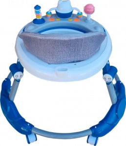 Premergator-reglabil-in-6-trepte-de-inaltime-NOVOKIDS-Little-Kitty-Cu-melodii-Pliabil-Max-20-kg-Roti-silentioase-Model-Pisicuta-Albastru