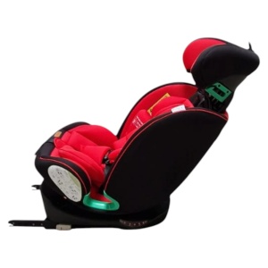 Scaun Auto cu Isofix Baby Care™ HD18, Cu rotire 360 grade, Omologare R-129 i-Size, 0-36 kg, Tetiera reglabila, Transformabil in scoica auto, Sistem de prindere in centura de siguranta, Husa detasabila, Rosu - Img 4