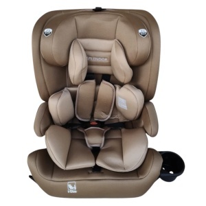 Scaun auto ISOFIX NOVOKIDS Splendor HC-02S R129 i-Size 76-150 cm cu Top Tether Bej Crem