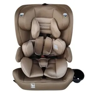 Scaun auto ISOFIX NOVOKIDS Splendor HC-02S R129 i-Size 76-150 cm cu Top Tether Bej Crem