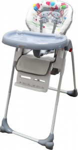 Scaun-de-masa-pentru-copii-si-bebe-Baby-Care-CC-reglabil-in-3-trepte-Pliabil-Centura-de-siguranta-Sezut-comfortabil-Masuta-detasabila-Pozitie-somn-Cosulet-de-depozitare-Model-Elefanti-Gri_3