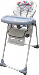 Scaun-de-masa-pentru-copii-si-bebe-Baby-Care-CC-reglabil-in-3-trepte-Pliabil-Centura-de-siguranta-Sezut-comfortabil-Masuta-detasabila-Pozitie-somn-Cosulet-de-depozitare-Model-Elefanti-Gri_3