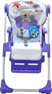 Scaun-de-masa-pentru-copii-si-bebe-Baby-Care-CC-reglabil-in-3-trepte-pliabil-centura-de-siguranta-sezut-comfortabil-masuta-detasabila-pozitie-somn-cosulet-de-depozitare-model-Ursulet-Mov_2