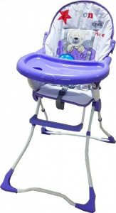 Scaun-de-masa-pentru-copii-si-bebe-Baby-Care-CH-pliabil-centura-de-siguranta-sezut-comfortabil-masuta-detasabila-model-Ursulet-Mov_2
