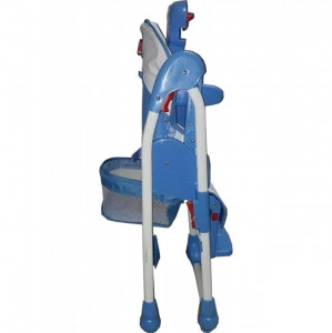Scaun-de-masa-pentru-copii-si-bebe-Baby-Care-reglabil-in-3-trepte-pliabil-centura-de-siguranta-sezut-comfortabil-masuta-detasabila-functie-scoica-Albastru