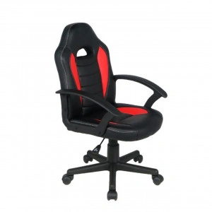 Scaun-gaming-si-birou-NOVOKIDS-Gamer-Mini-Rotatie-360-grade-Design-ergonomic-Inaltime-reglabila-117-127-cm-Latime-60-cm-Max-120-kg-Rosu-cu-Negru
