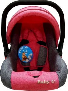 Scoica-auto-pentru-bebelusi-Baby-Care-PRO-cos-auto-maner-reglabil-captuseala-comfortabila-sistem-de-prindere-maximum-13-kilograme-Roz_2