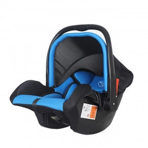 Scoica auto pentru bebelusi NOVOKIDS™ Safety Shell PRO, Cos auto, Maner reglabil, Captuseala comfortabila, Omologare R-129 i-Size, Sistem de prindere in 5 puncte, Max 13 kilograme, Albastru