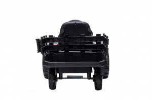 Tractor-Electric-XXL-cu-acumulator-pentru-copii-NOVOKIDS-Super-Tytan-Farmer-Cu-remorca-Melodii-si-USB-3-8-ani-Baterie12V-2-Viteze-lungime-153-cm-Lumini-Negru