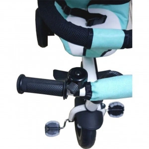 Tricicleta-cu-copertina-Baby-Care-My-first-Trike-pedale-si-maner-parinti-scaun-reversibil-cu-invartire-360-grade-cadru-metalic-Verde-Turquise