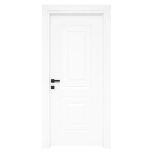 Usa Interior din MDF Novo Doors NDF22 LUX PREMIUM SOFT TOUCH, Cadru din Lemn Masiv, KIT COMPLET, Toc Reglabil de 10 CM INCLUS, Plinta pe Ambele Parti