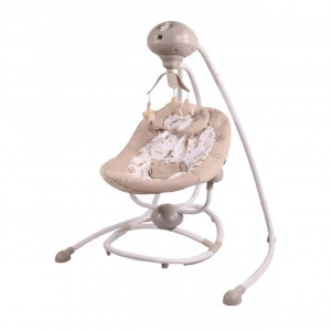 Balansoar-Pentru-Bebelusi-cu-conectare-la-priza-si-telecomanda-NOVOKIDS-Woody-Swing-Multifunctional-Pliabil-5-viteze-de-leganare-Timer-12-Melodii-leagan-electric-copii-invartire-la-360-grade-Maron-si-Alb_3