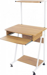 Birou-pentru-copii-Novokids-Shelf-Computer-desk-Cadru-metalic-Cu-raft-depozitare-si-tavita-retractabila-pentru-tastatura-Dimensiuni-60x50x117-cm-Pentru-laptop-si-Computer-Natur_1