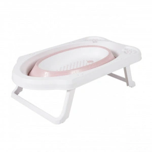 Cadita-pliabila-cu-stender-pentru-bebelusi-si-copii-NOVOKIDS-Maoui-Folding-Tub-Baita-bebe-Forma-ergonomica-Dimensiuni-84x48x23-cm-Supapa-scurgere-Geanta-transport-Roz_1
