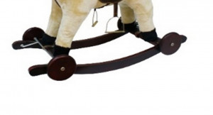 Calut-balansoar-NOVOKIDS-Rocking-Horse-Crem-3