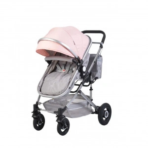 Carucior-nou-nascuti-2-in-1-NOVOKIDS-Ciarra-Silver-PRO-Cu-geanta-bebe-Cadru-Aluminiu-Amortizoare-Roti-din-cauciuc-plin-AVE-Landou-Modul-sport-Spatar-reglabil-3-trepte-Roz-cu-Gri_1