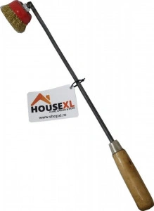 Kit-barbecue-gratar-disc-din-otel-si-perie-gratar-profesionala-HouseXL-Produs-in-Romania-din-taler-de-tractor-Picioare-detasabile-Maner-rece-Grosime-3.5-mm-Diametru-46-centimetri-Negru_1