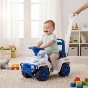 Masinuta-copii-si-bebe-NOVOKIDS-My-first-SUV-Car-XXL-Lungime-85-cm-Maner-de-impins-pentru-parinti-detasabil-Functie-trotineta-fara-pedale-Pentru-interior-si-exterior-Alb-2