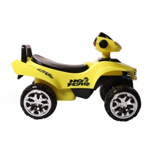 Masinuta-cu-Functie-de-Trotineta-Fara-Pedale-Pentru-Copii-NOVOKIDS-ATV-No-Fear-Rider-Maxim-25-Kg-Cu-Melodii-Sezut-comfortabil-Galben-cu-Negru_2