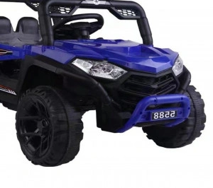 Masinuta-Electrica-cu-acumulator-pentru-copii-NOVOKIDS-Buggy-Mini-UTV-Cu-faruri-luminoase-Telecomanda-3-7-ani-max-30-kg-3-Viteze-Lungime-110-cm-Model-Offroad-Albastru