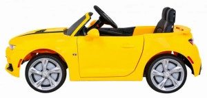Masinuta-Electrica-cu-acumulator-pentru-copii-NOVOKIDS-Chevrolet-Camaro-Roti-din-Cauciuc-EVA-Max-25-kg-Usi-cu-deschidere-3-Viteze-Lungime-119-cm-Galben