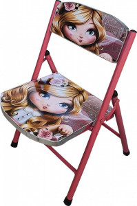 Masuta-pliabila-pentru-copii-din-MDF-Novokids-Round-folding-table-Cu-doua-scaune-pliabile-Diametru-60-cm-2-niveluri-de-inaltime-Suprafata-lucioasa-Model-printesa-Roz_2
