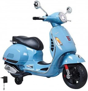 Motocicleta-Electrica-cu-Acumulator-Pentru-Copii-NOVOKIDS-Vespa-Classic-Scooter-Pornire-la-cheie-Lungime-102-cm-3-8-ani-Max-30-kg-Albastru_2