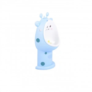 Olita-copii-tip-Pisoar-NOVOKIDSÂª-Funny-Giraffe-Cu-morisca-Vas-detasabil-Atasabila-la-peretele-baii-Model-Girafa-Albastru_2