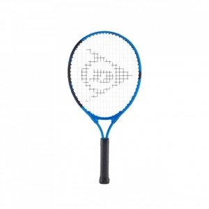 Racheta de tenis pentru copii Dunlop™ FX JR 23 PRO, Din aluminiu, Lungime 58.4 cm, 6-9 ani, Albastru