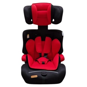 Scaun Auto 2 in 1 pentru copii Baby Care™ HC01, Transformabil in inaltator auto, 9-36 kg, Omologare R129 i-Size, Spatar detasabil, Sistem de prindere in centura de siguranta, Husa detasabila, Rosu - Img 2