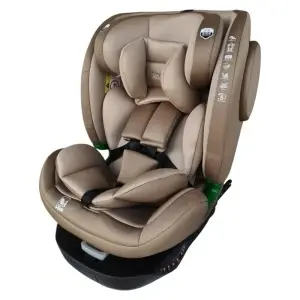 Scaun auto ISOFIX rotatie 360 grade NOVOKIDS Splend'or Edition HD-18, R129 i-Size, 40-150 cm, 0-36 kg, Bej