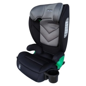 Scaun auto ISOFIX transformabil in inaltator NOVOKIDS Splend'or Edition HF03, R129 i-Size, 100-150 cm, 15-36 kg, Negru