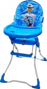 Scaun-de-masa-pentru-copii-si-bebe-Baby-Care-CH-pliabil-centura-de-siguranta-sezut-comfortabil-masuta-detasabila-model-Micul-Marinar-Albastru_3
